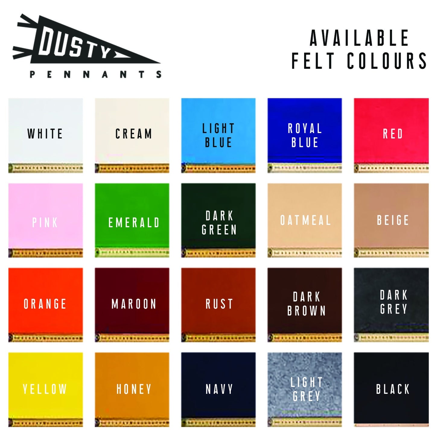 West Coast Pennant | Travel Felt Pennant Flag Banner | Nautical Vintage Style | Wall Decor