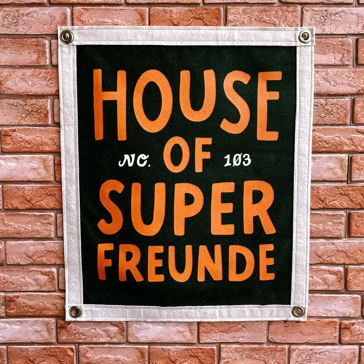 Custom Printed Felt Banner