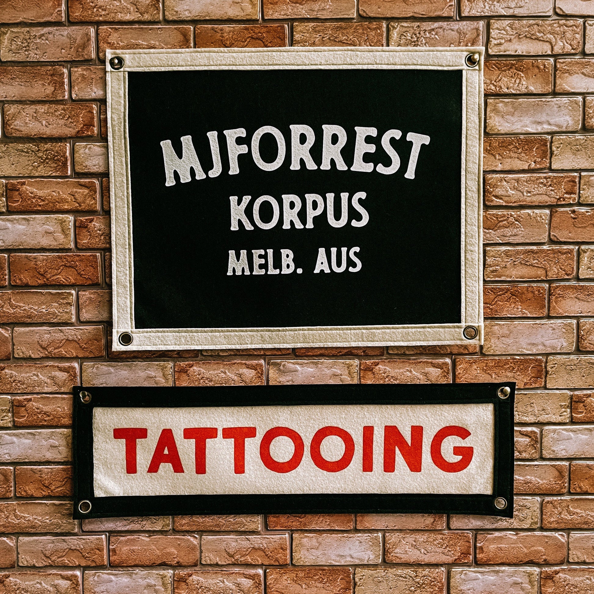 Custom Printed Felt Doorway Banner | 7 x 24 inch