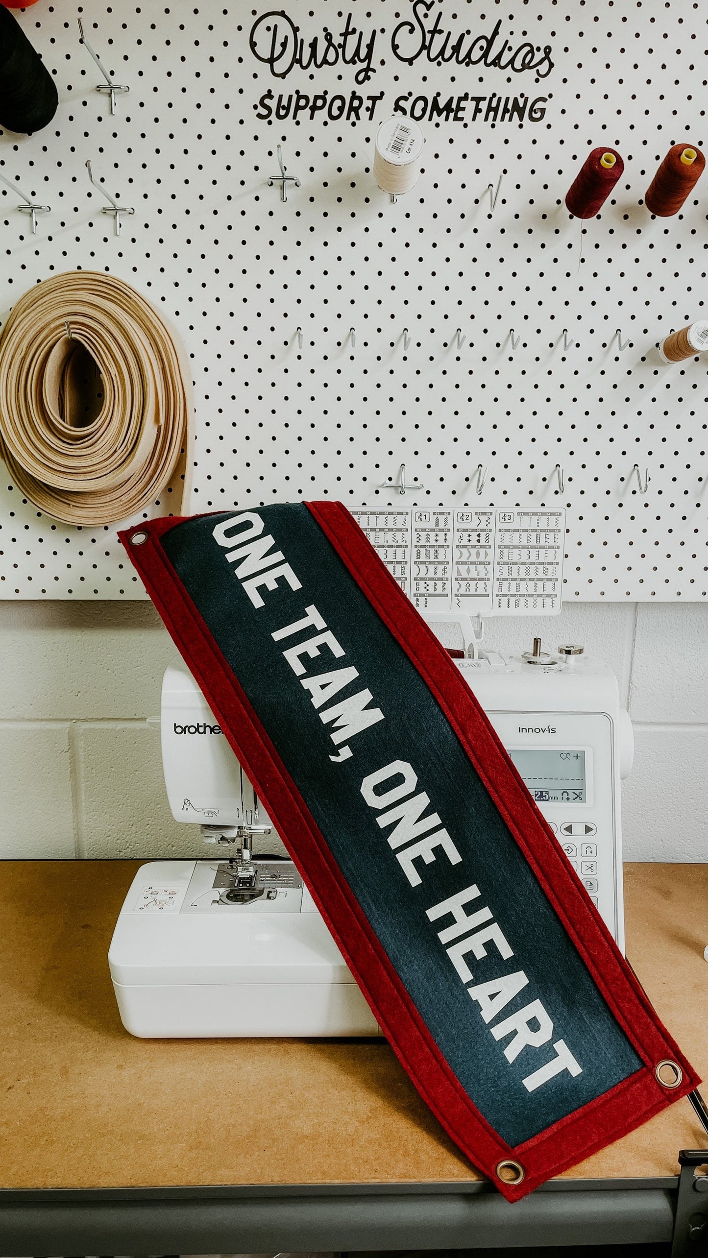 Custom Printed Felt Doorway Banner | 7 x 24 inch