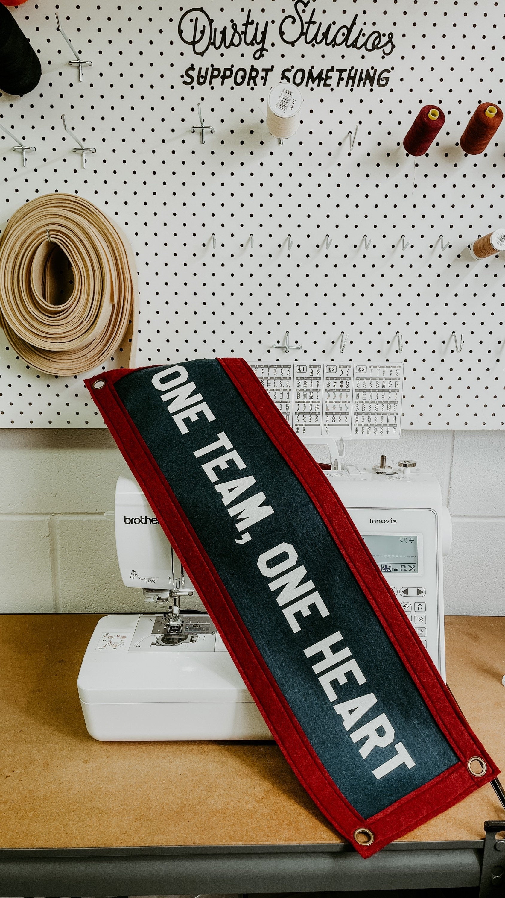 Custom Printed Felt Doorway Banner | 7 x 24 inch