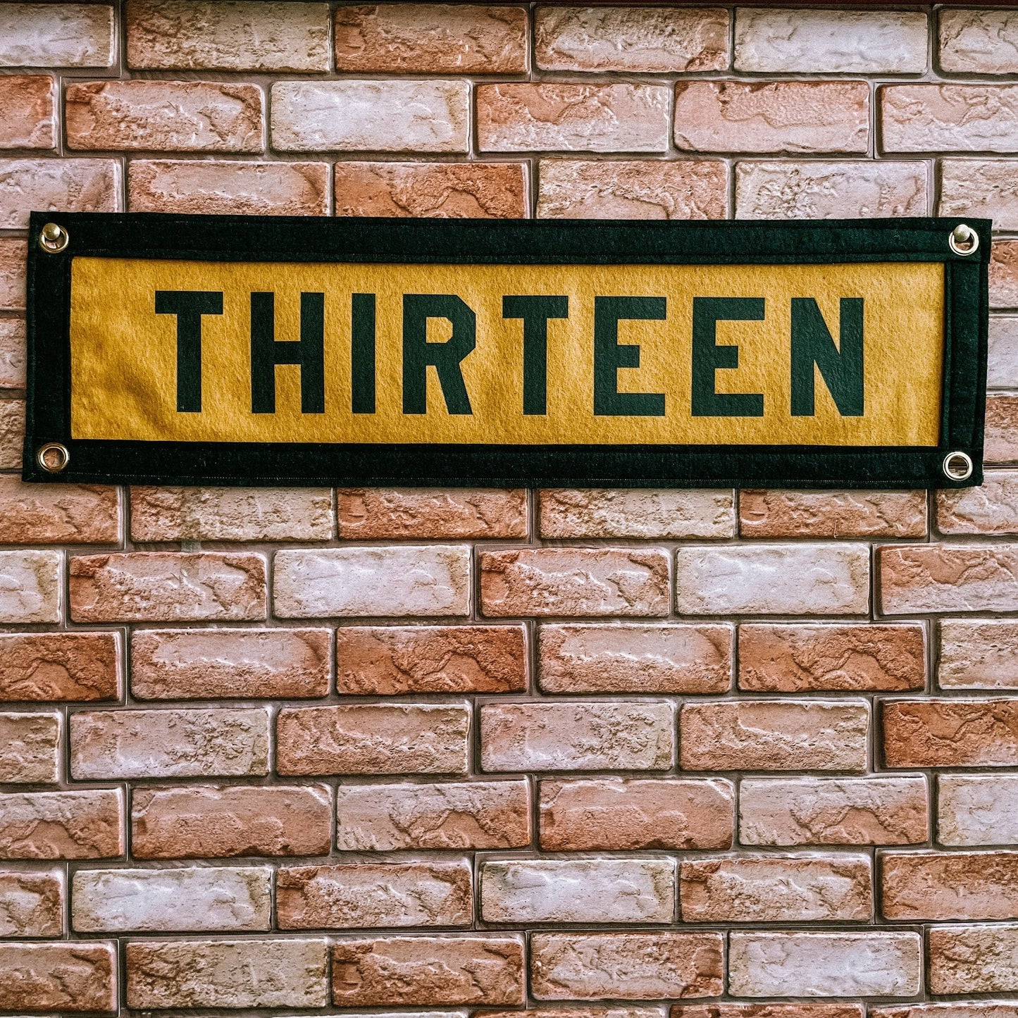 Custom Printed Felt Doorway Banner | 7 x 24 inch