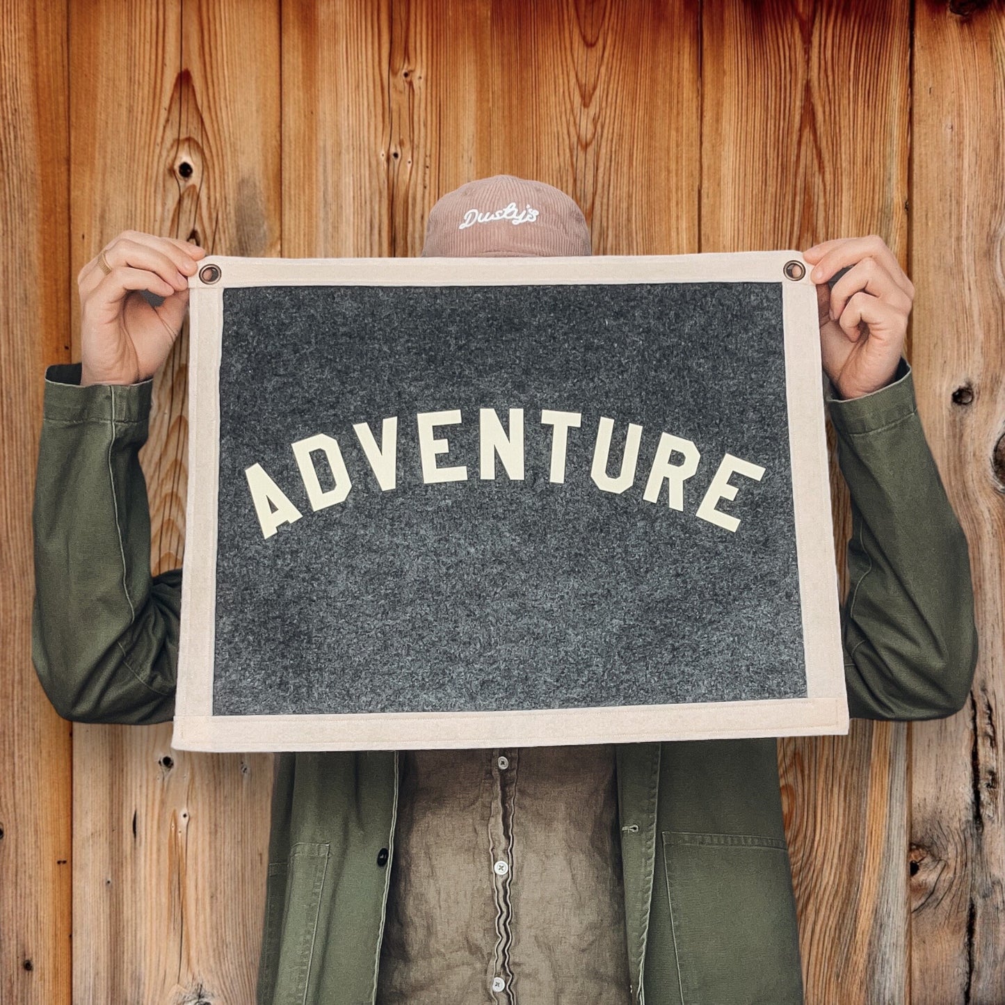 Adventure Felt Banner Flag