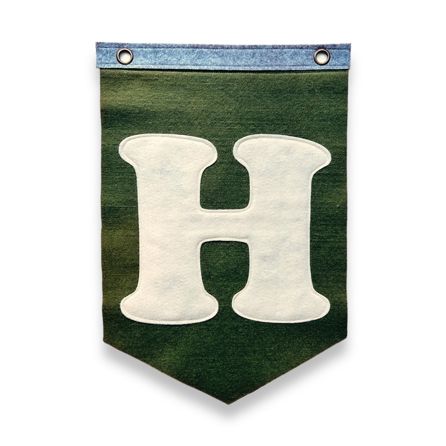 12” x 16” Custom Appliqué Felt Letter Banner | Felt Pennant Flag Banner | Vintage Banner | Wall Decor | Wall Hanging