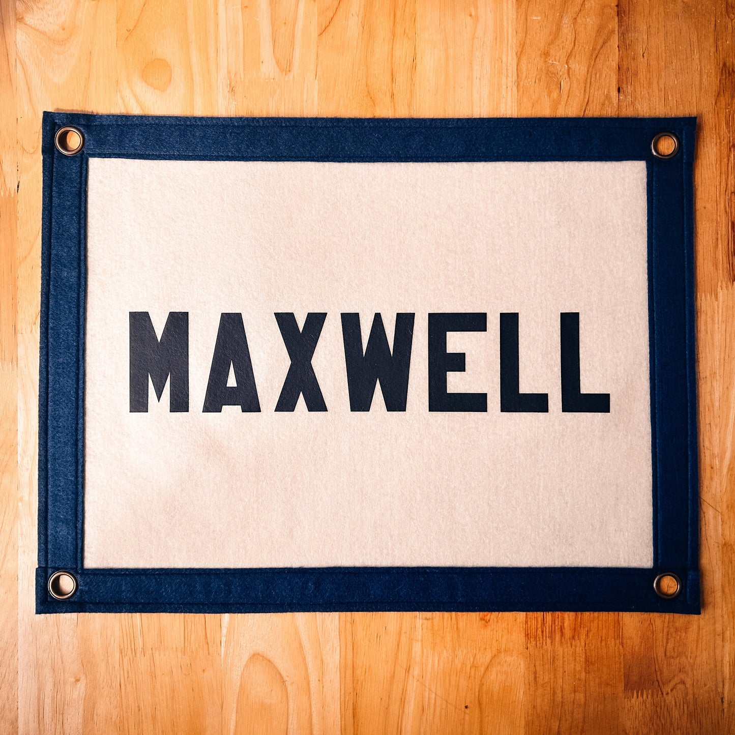 12” x 16” Custom Mini Printed Felt Banner | Felt Pennant Flag Banner | Vintage Banner | Wall Decor | Wall Hanging