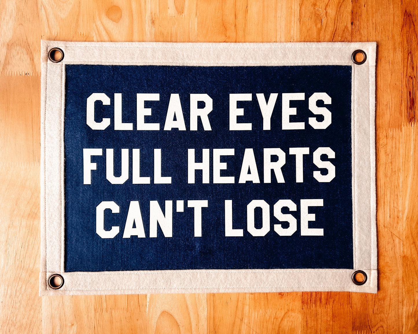 12” x 16” Custom Mini Printed Felt Banner | Felt Pennant Flag Banner | Vintage Banner | Wall Decor | Wall Hanging