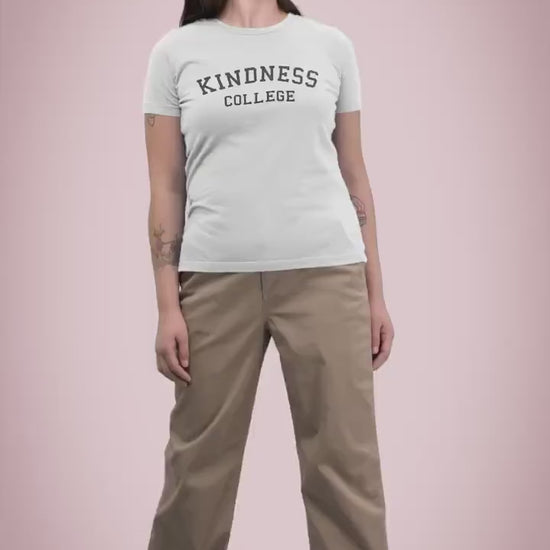 Kindness College T-Shirt | Vintage Inspired Varsity Athletic Tees