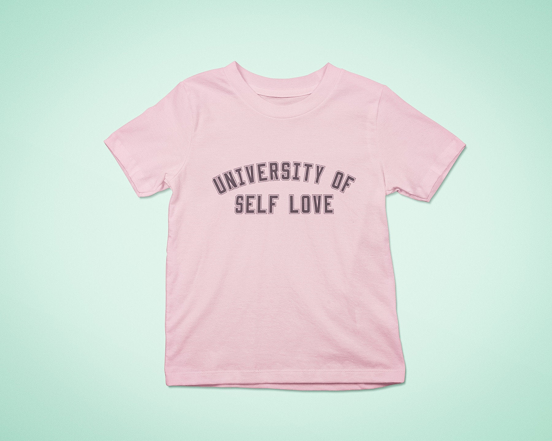 University of Self Love T-Shirt | Vintage Inspired Varsity Athletic Tees 