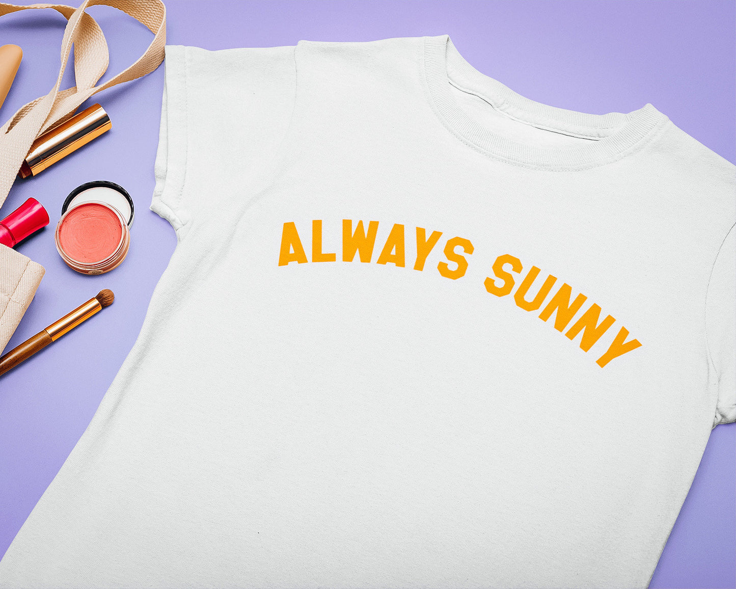 Always Sunny Collegiate T-Shirt | Vintage Inspired Varsity Athletic Tees 