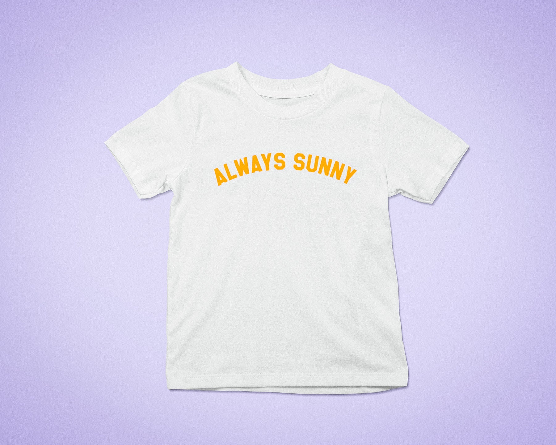 Always Sunny Collegiate T-Shirt | Vintage Inspired Varsity Athletic Tees 